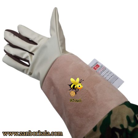 دستکش زنبورداری چرمی درجه1